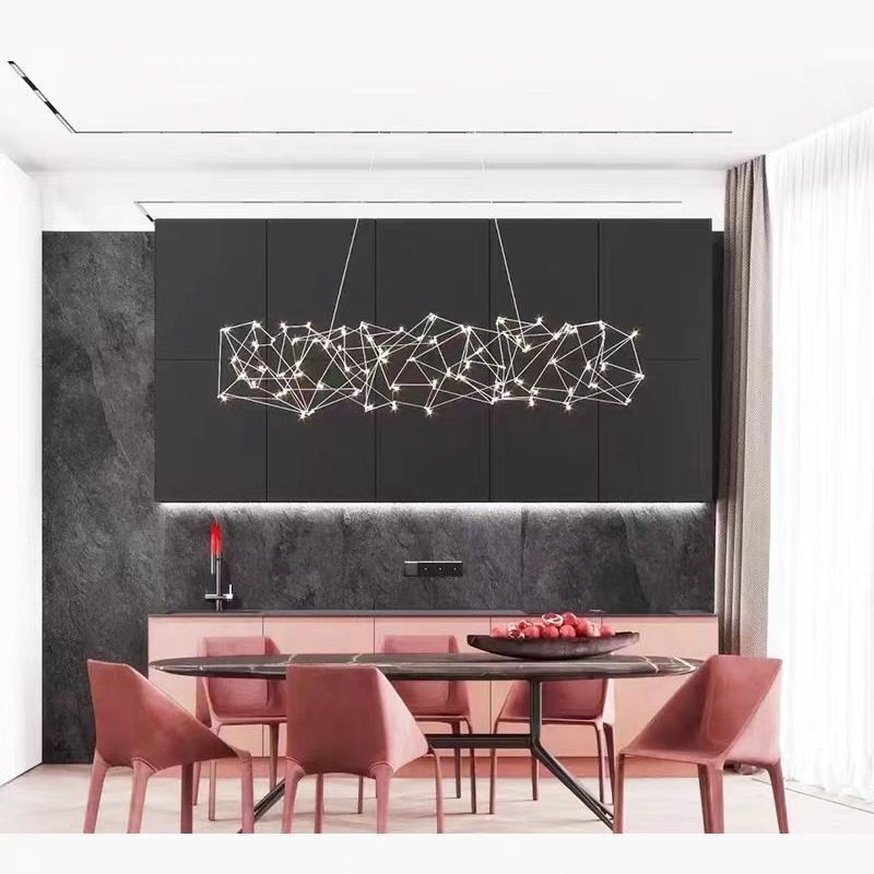 餐厅吊灯2024年新款 吧台灯萤火虫极简轻奢饭厅家用网红led吊灯,模玩/动漫/周边/娃圈三坑/桌游,文化/体育周边,淘宝优惠券,粉丝福利购,淘宝优惠卷