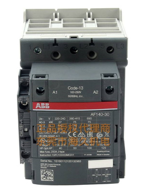 ABB交直流通用接触器AF96-30-00-13#100-250V AC/DC；10246708