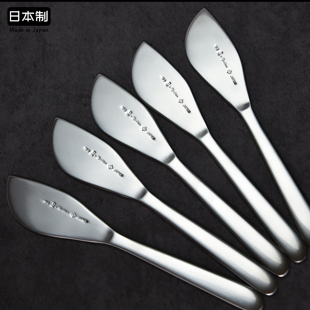柳宗理黄油刀日本进口不锈钢芝士奶酪牛油刀家用西餐甜品果酱抹刀