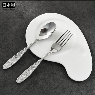 日本燕振兴餐具饭勺餐叉水果叉