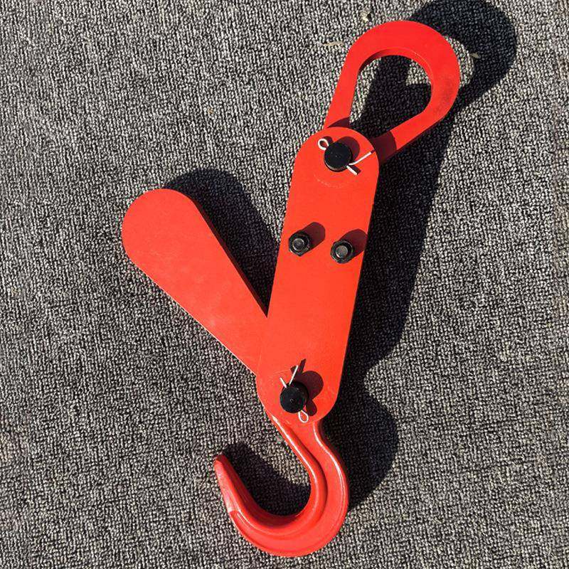 起重吊钩吨包袋自动脱卸钩3吨5吨重物脱钩卸摘钩器大开口装卸吊钩,五金/工具,吊钩/抓钩,淘宝优惠券,粉丝福利购,淘宝优惠卷