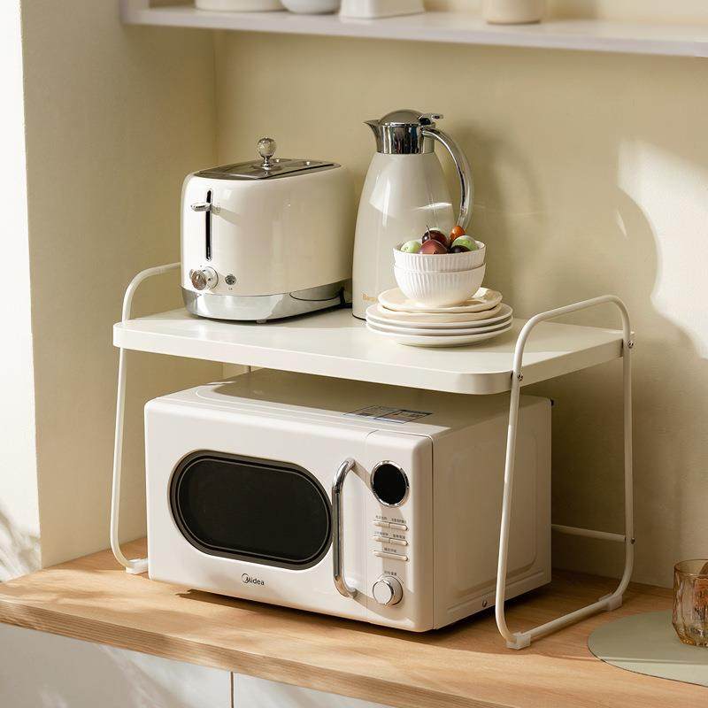 厨房微波炉置物架烤箱架子台面多功能家用电饭煲锅具电器收纳支架,厨房/烹饪用具,微波炉置物架,淘宝优惠券,粉丝福利购,淘宝优惠卷
