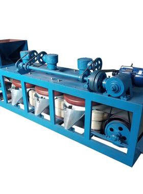 小型钨锡矿干粉强磁磁选机三盘带式电磁选矿除铁机CP3-600型价格