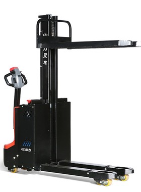 EP0.8吨双起升电动堆高车ES08-Wai 双作用升降叉车 双层货叉