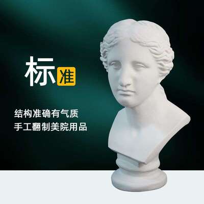 绘岳63cm维纳斯胸像美术石膏人物头像素描石膏像静物美术配套器材