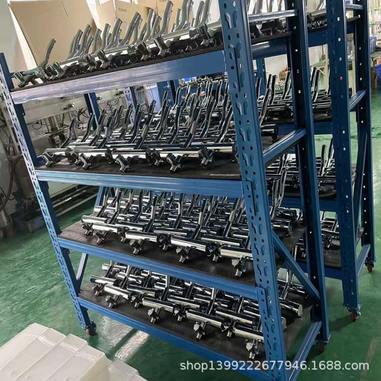 拆装组合货架工厂仓库货架中型层高可调拆装蝴蝶孔物料层架置物