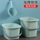家政保洁公司清洗工具长方形大容量硅胶塑料水桶洗衣桶
