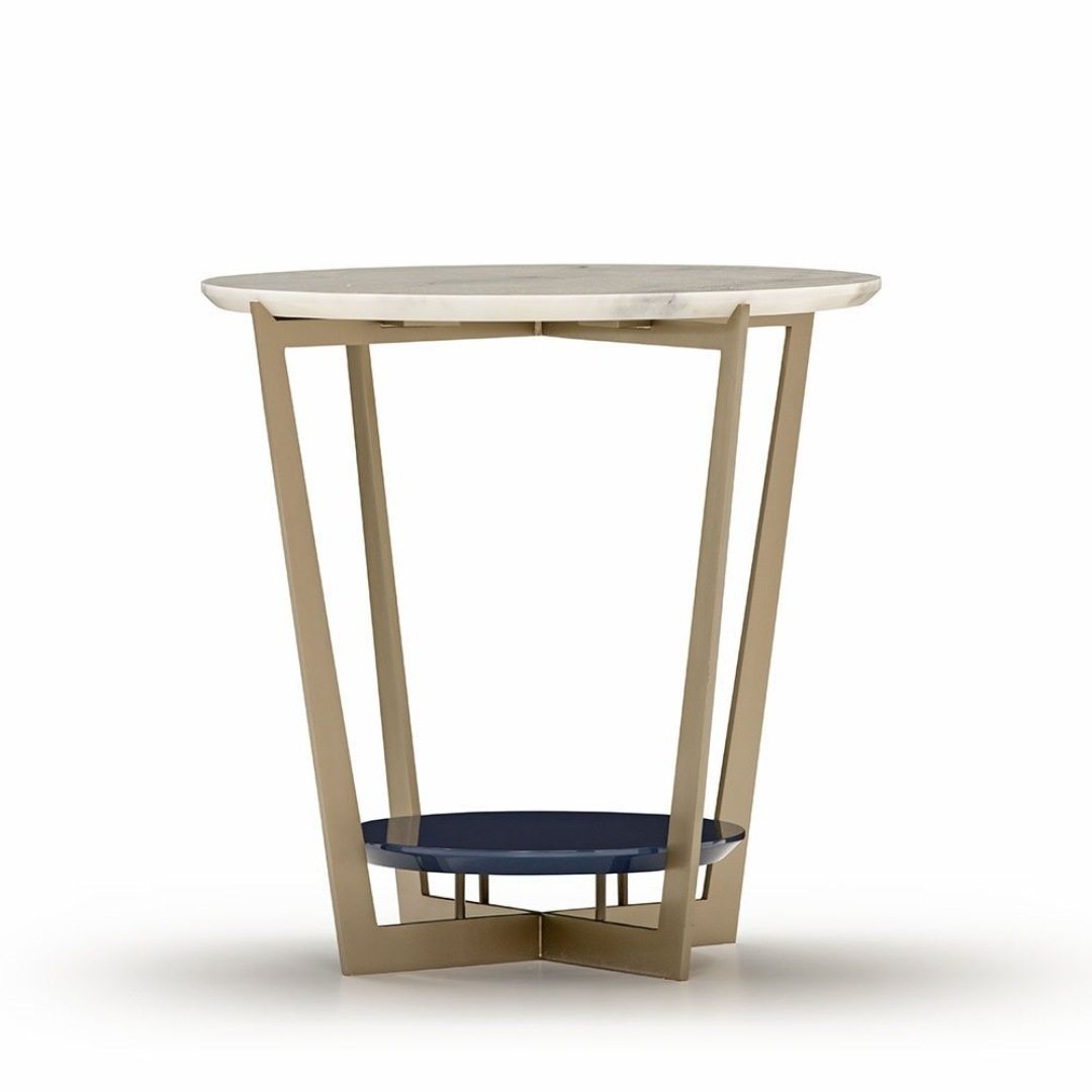 轻奢大理石茶几桌子简约现代小户型茶桌北欧意式岩板客厅家用花几