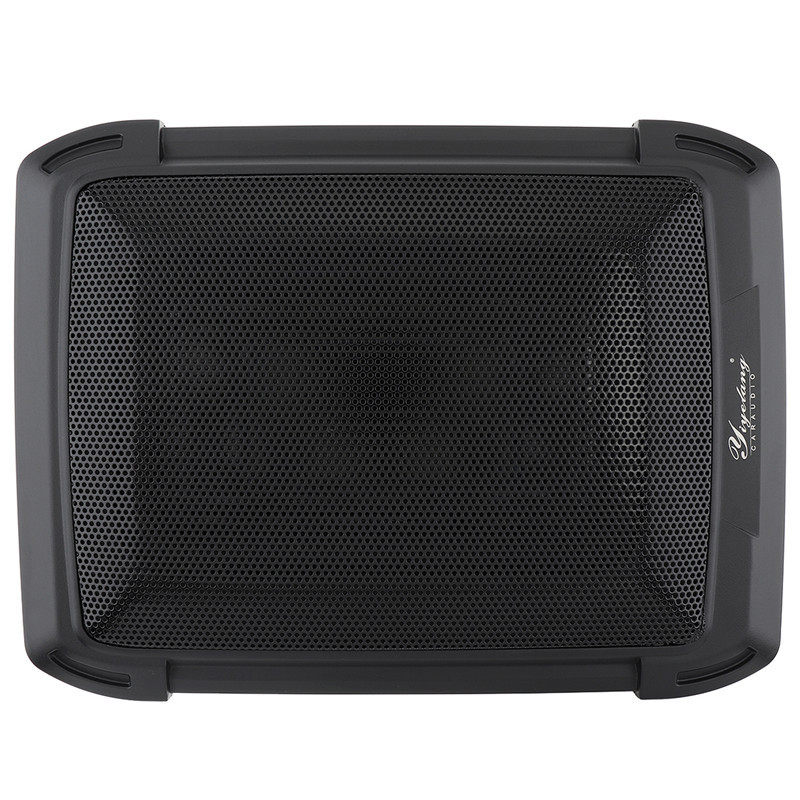 厂家直销超薄低音炮车载10寸座位下纯低音喇叭12V功放线控7*13