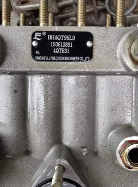 高压油泵总成 BH4QT95L9 康达油泵 4QTE31 原厂供应