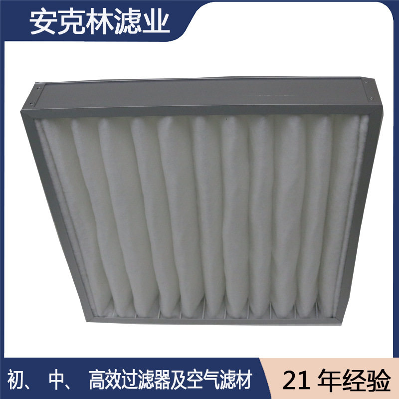 g4板式初效过滤器中央空调空气入口过滤器龙骨架可拆卸清洗过滤网