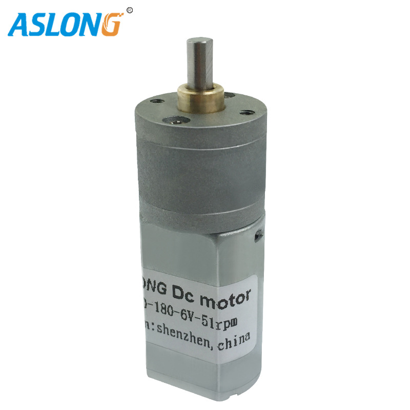 JGA20-180直流减速马达电压6V12V24V微型马达有刷电机转速400rpm