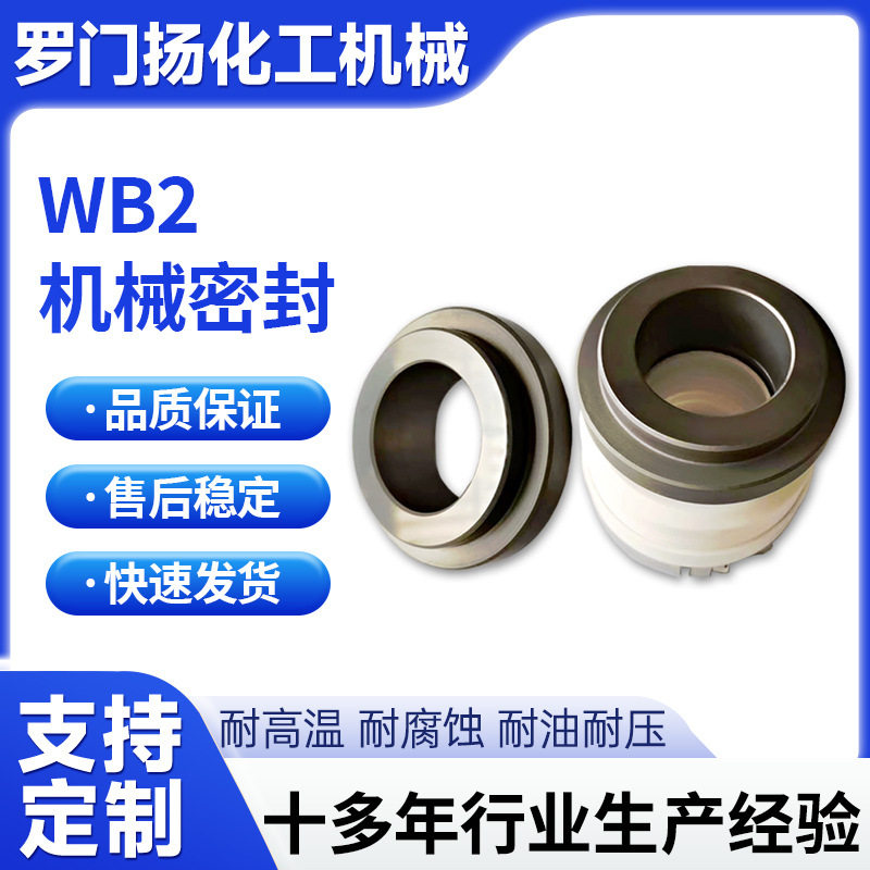 实力厂家直供WB2碳化硅机械密封泵用FSB系列水泵离心泵专用外装式