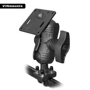 2.25英寸U箍球头支架VESA75 75叉车车载数据终端工业电脑支架