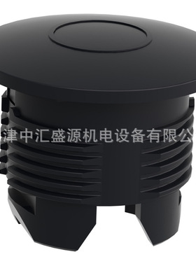 ZB5SZ3按钮附件ZB5SZ3孔塞圆形空插头用22mm黑色1组10个密封塞