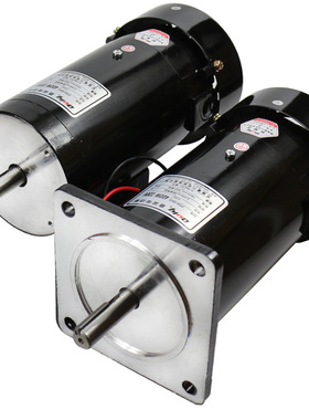 150~750W永磁直流电机制袋机放料马达220V ZYT22-22018德力电动机