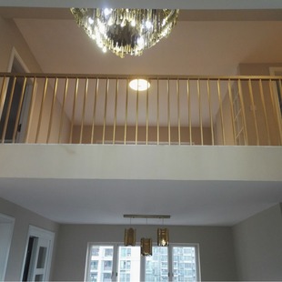 铁艺生产厂家私家直供复式 楼梯防护栏杆 室内旋转铁楼梯家居精美款