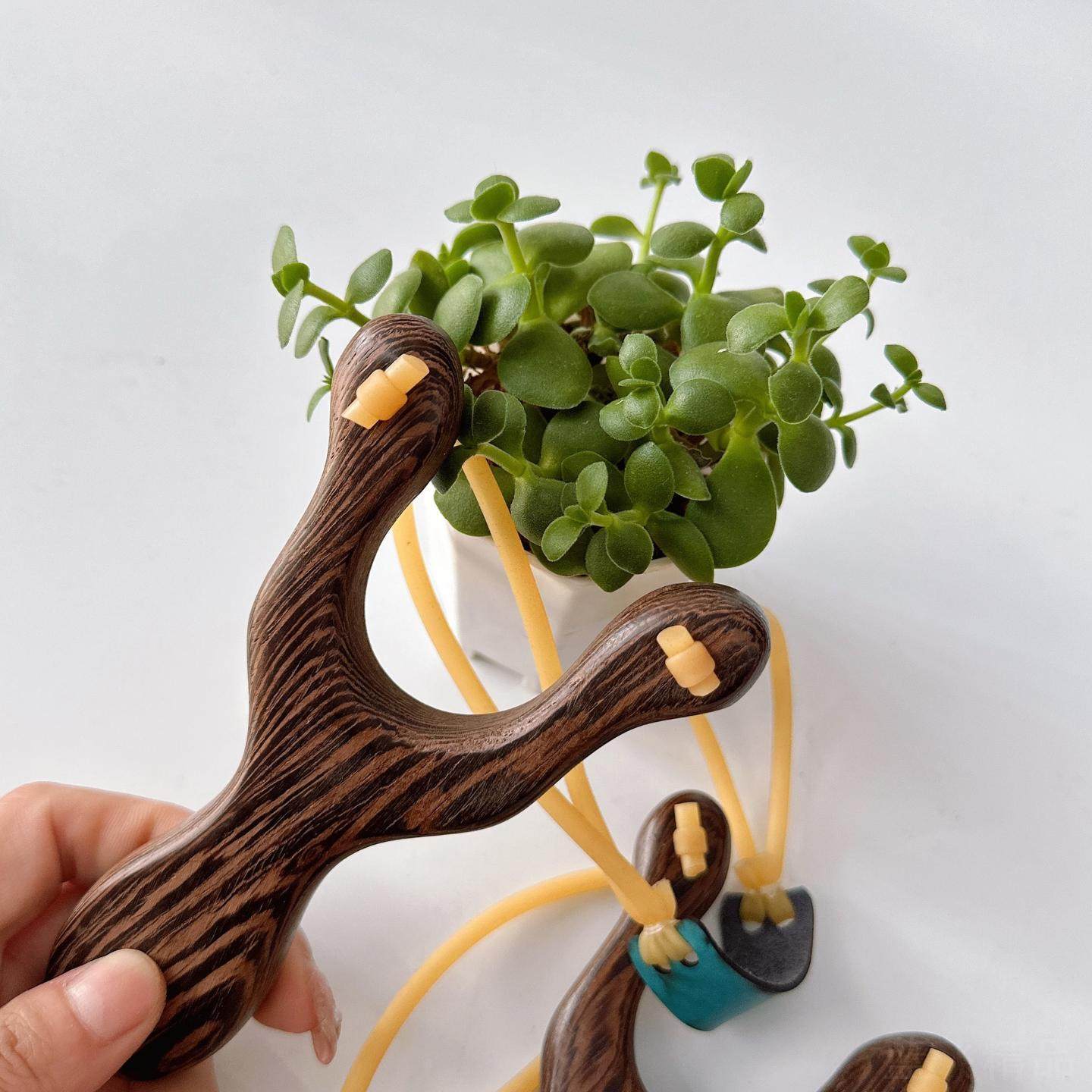 传统木弹弓户外竞技实木弹弓经典成人儿童玩具木叉子初级入门弹弓