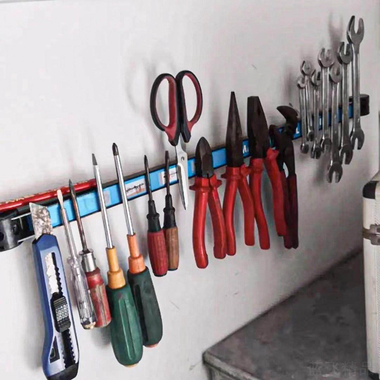 磁力工具架强磁磁铁长条收纳强力磁吸条磁性吸铁石贴吸扣