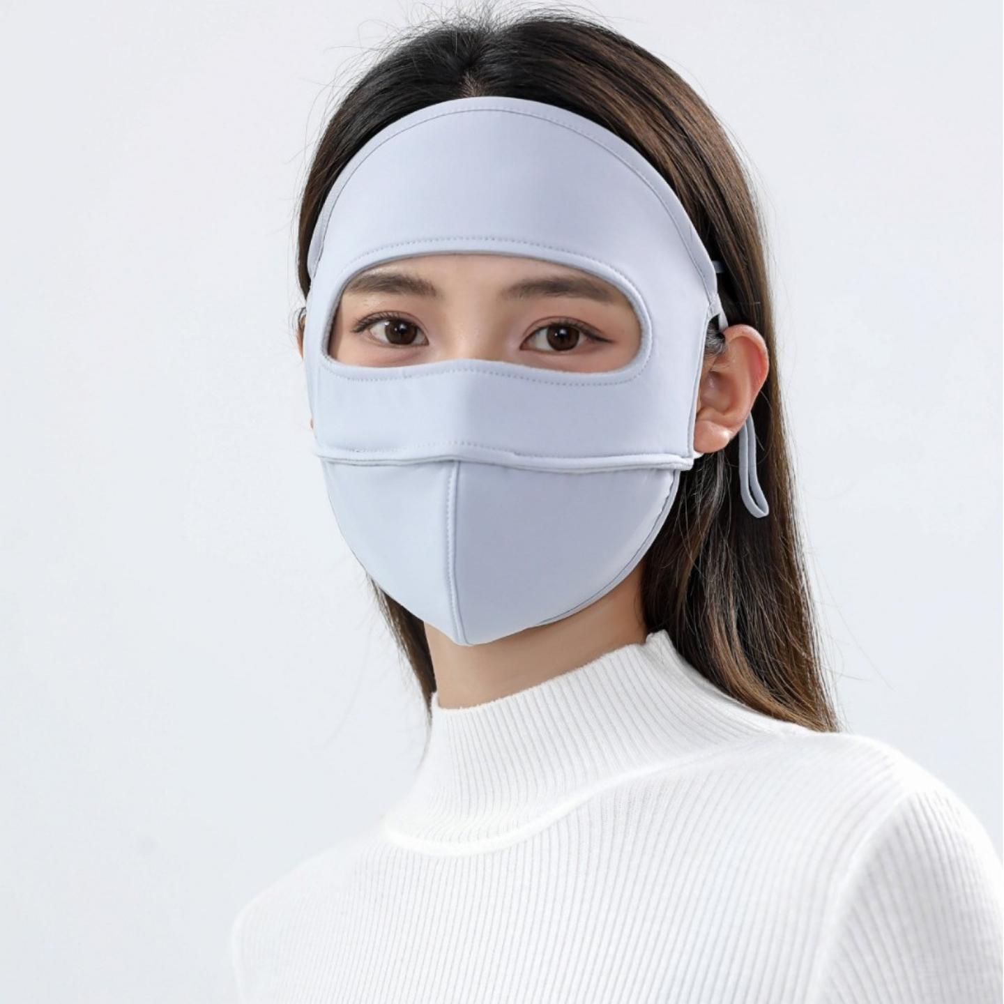 冰丝防晒面罩女夏季全脸遮阳