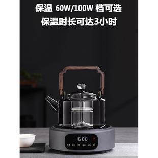 新匠电陶炉1600W家用高档智能定时煮茶器玻璃煮茶壶茶炉茶具套装