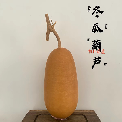 精品小天然冬瓜葫芦文玩手捻冬瓜你野生胡芦龙头手把盘玩件挂摆件