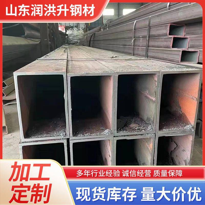 现货方矩管Q235B无缝方管镀锌方管建筑用大口径无缝方管60*80*4