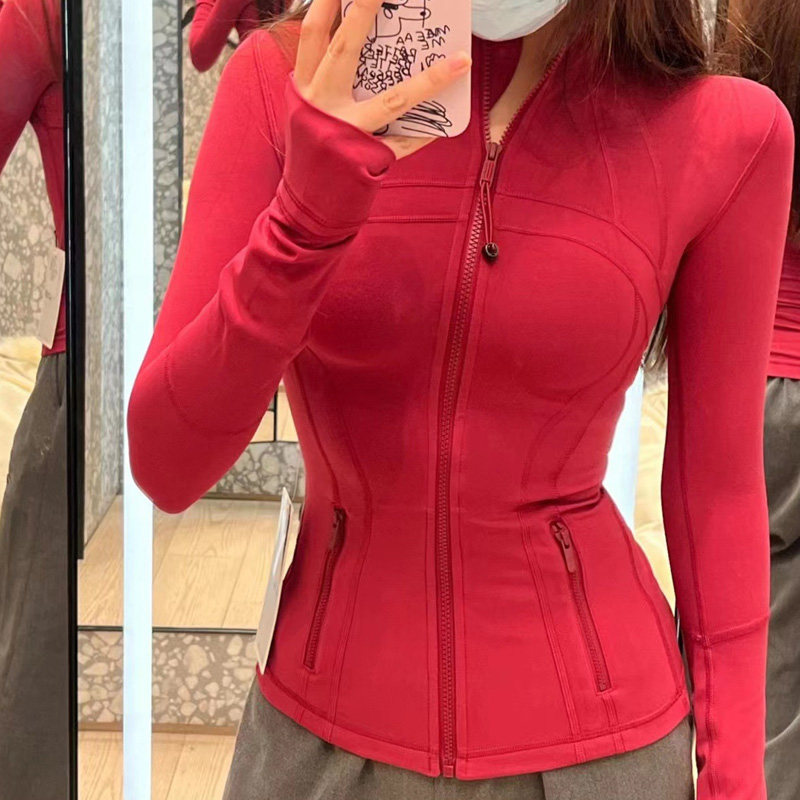 大牌同款Define上衣瑜伽服金拉链