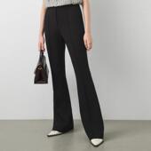 朗z姿家复古阔腿微喇长裤 2025秋季 女法式 明星同款 职业西装 裤 新款