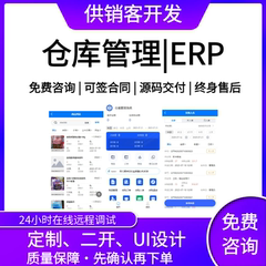 ERP进销存软件 销售出库入库仓库库存管理系统电脑手机永久买断