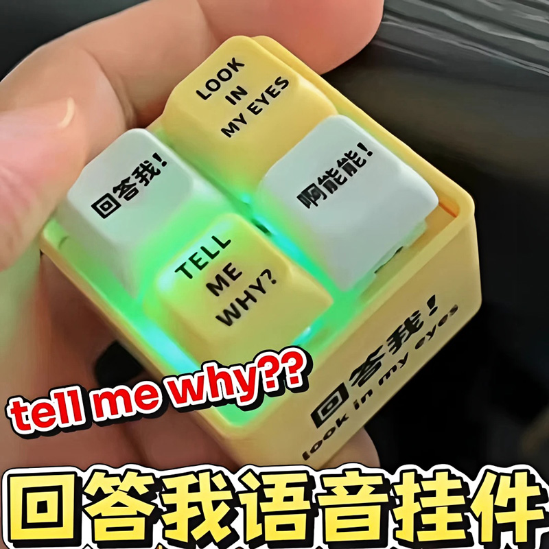 新款回答我语音玩具解压玩具