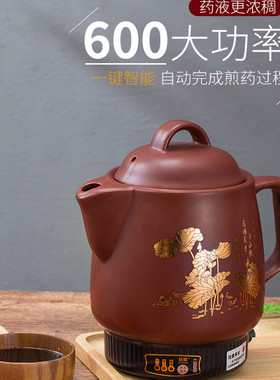 电煎中医壶全自动中药壶煎药家用熬中医砂锅煲药煮药锅养生电药罐