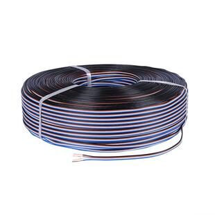 现货RGBled灯条连接线pin彩色并线电子线白黑红P排线全铜