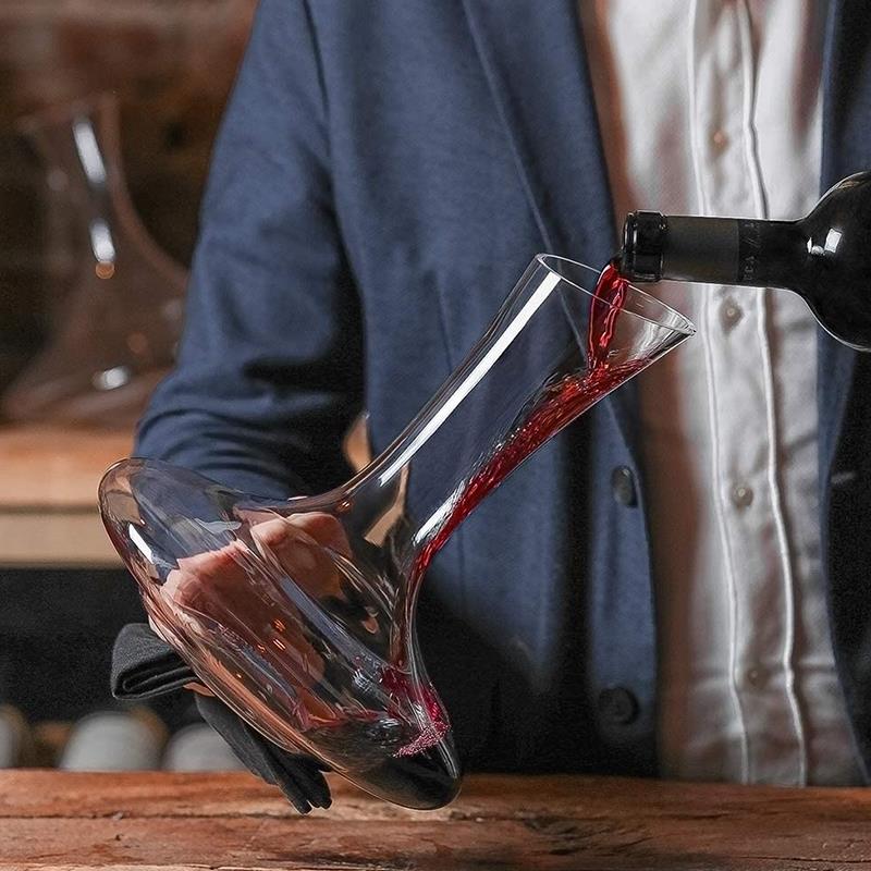 酒吧传奇 高品质水晶玻璃红酒醒酒器 分酒器葡萄酒醒酒壶家用商用