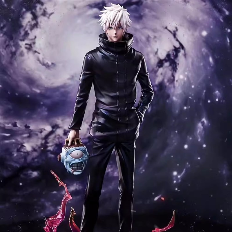 LX五条悟限定雕像模型摆件GK手办潮手礼物咒术动漫周边桌面礼物