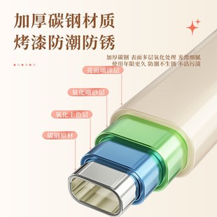 家用梯子晾衣架两用加厚人字梯折叠梯阳台室内多功能铝合金梯爬梯