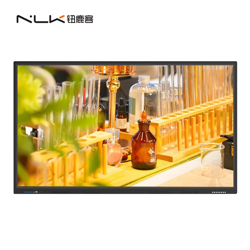钮鹿客 55/65英寸幼教一体机交互式电子白板企业PPT培训智慧显示大屏电脑Win10单系统可外接信号