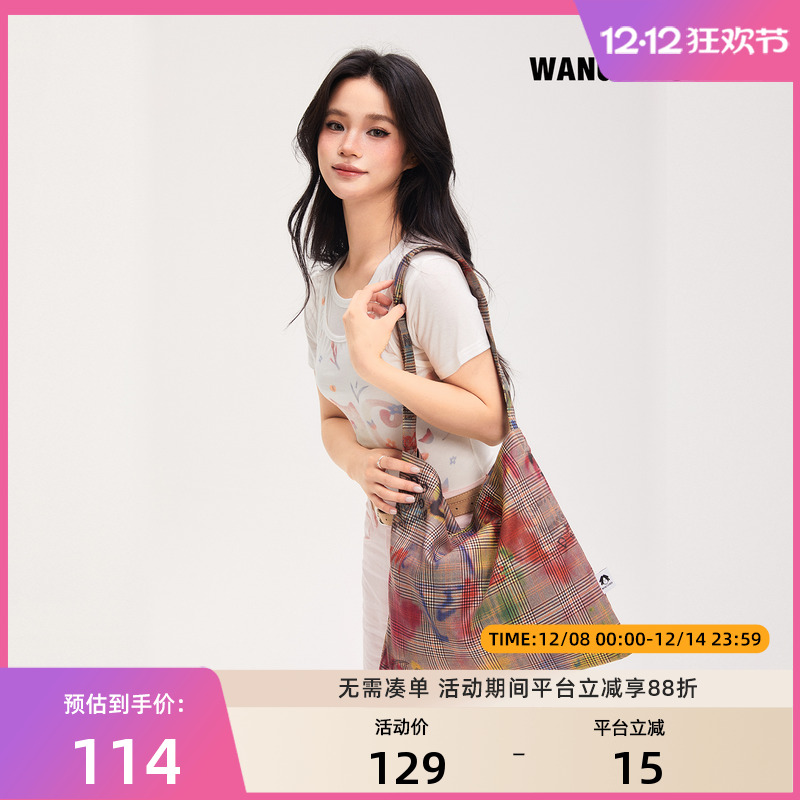 王小笨女款手提单肩包斜挎包