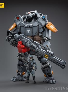 高档OY暗TOY办源白色钢骨机J甲兵人成品塑料模型手可动变形玩具机