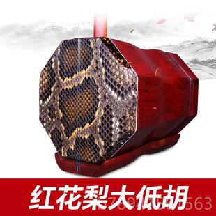 高档苏木州花梨大胡红大乐胡大胡器送原厂配件大低胡低音木胡