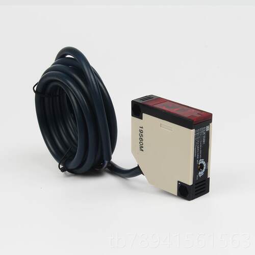 高档E3JK-R4NM1反馈反射型PN线光电感应开关探五头开光电关传感器