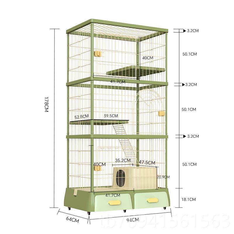 高档猫笼子家用小户型猫别墅体窝猫屋自带厕猫猫房猫猫咪室内一不,宠物/宠物食品及用品,猫笼子/猫别墅,淘宝优惠券,粉丝福利购,淘宝优惠卷