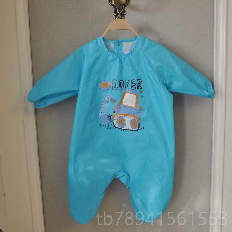 高档童儿连体罩衣裤男童秋冬防脏防婴水防护衣宝宝幼女儿园小孩爬,婴童用品,雨衣,淘宝优惠券,粉丝福利购,淘宝优惠卷