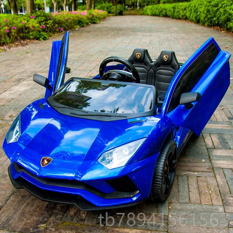高档童电动车兰基尼四轮遥博控儿宝电动汽车男女孩宝跑车玩具车可
