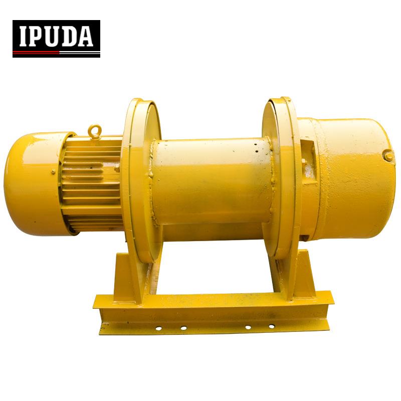 重型电动卷扬机1t-10t钢丝绳建筑卷扬机一字型电动提升机起重机