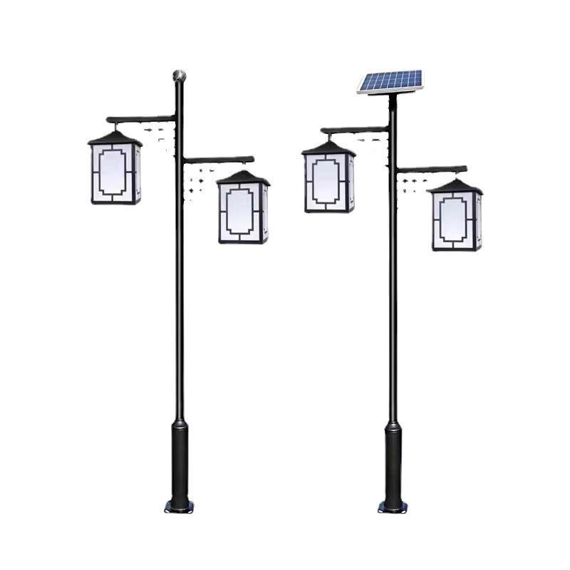 庭院灯中式仿古户外公园小区天黑自动亮LED景观路灯