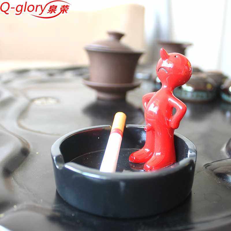 爆款时尚创意个性树脂卡通红小色人客厅办公室烟灰缸送男朋友,文具电教/文化用品/商务用品,砚台,淘宝优惠券,粉丝福利购,淘宝优惠卷
