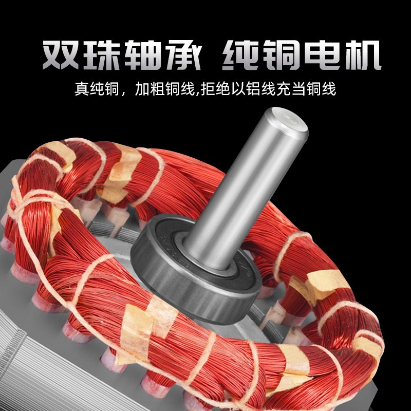 工业风扇强力落地扇健身房商用工厂仓库大风量移动筒扇趴地电风扇