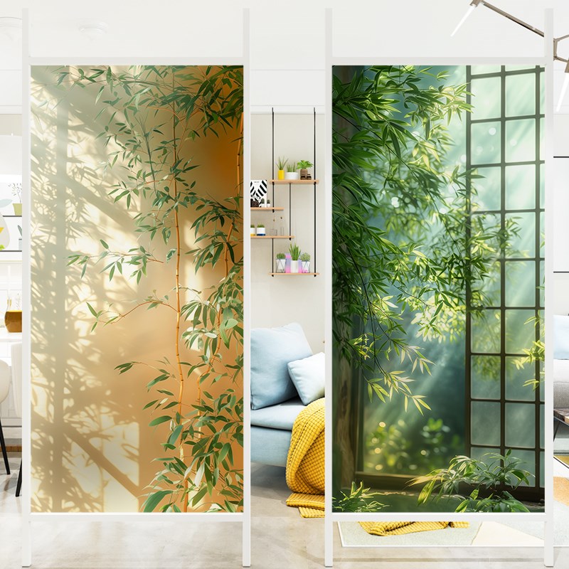 透光不透明静电免胶玻璃贴膜窗户贴纸防走光浴室厕所阳台遮光防窥