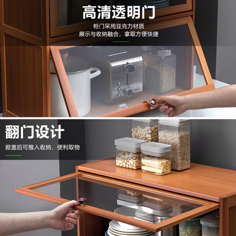 书架置物架家用客厅落地收纳柜子简易靠墙一体小书柜经济型格子架